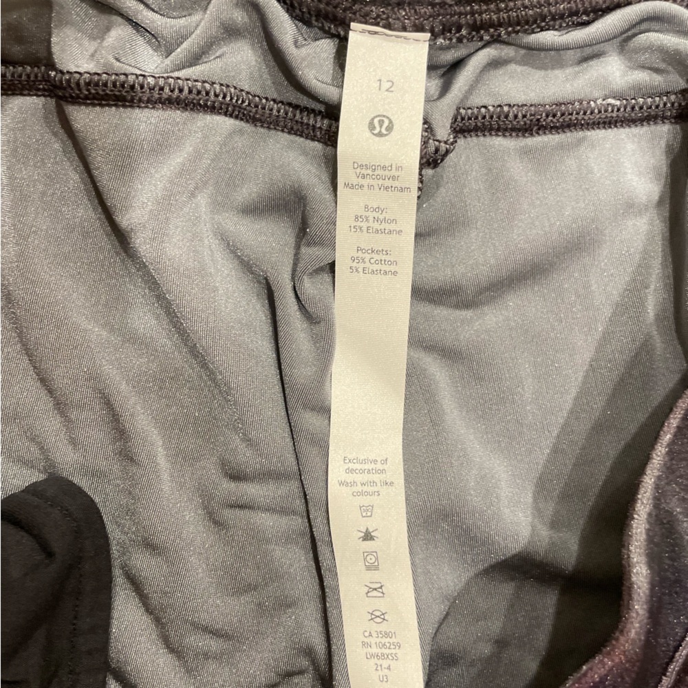 Lululemon Ready to Crush High-Rise Jogger Crop Interstellar Dark Grey Multi - Picture 9 of 9